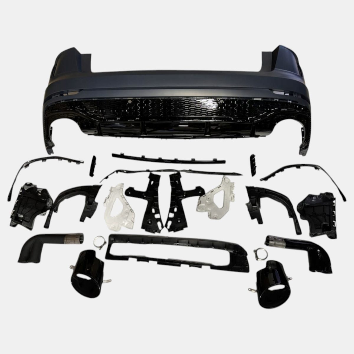Audi Q8 RSQ8 style rear bumper ABS