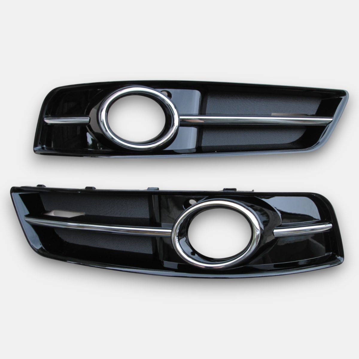 S3 Style Fog Light Grilles for Audi A3 2008–2011 (1) Kubay Design S3 fog light grilles Audi A3