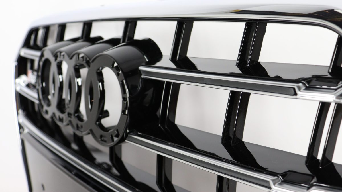 Audi A6 chrome radiator grille upgrade