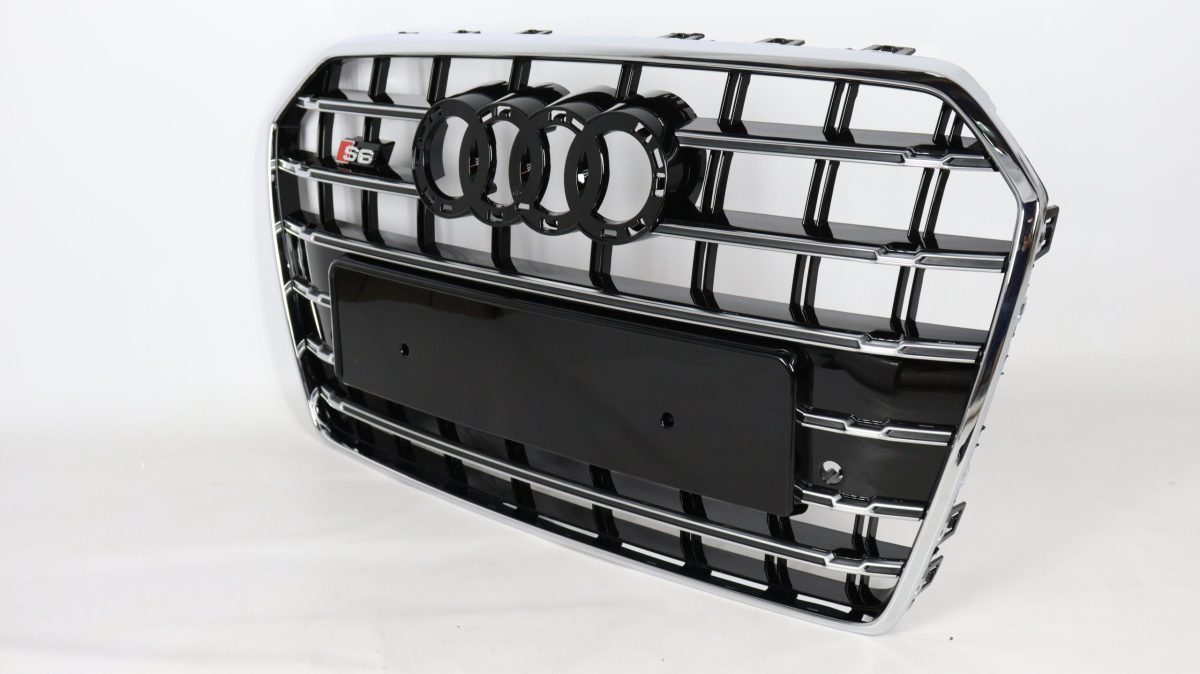 Audi A6 factory style chrome grille