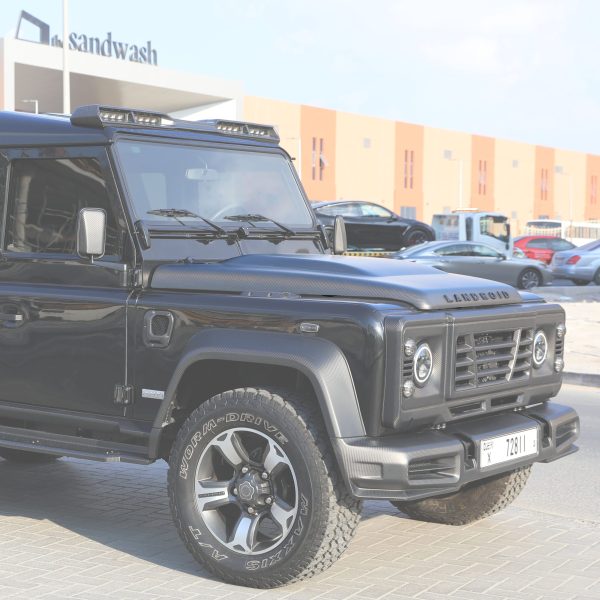 Defender 110 modern carbon hood