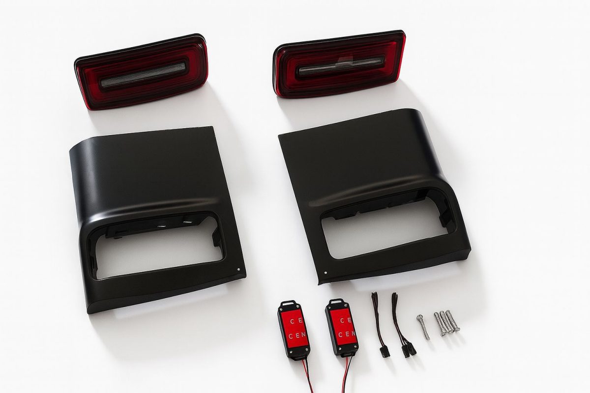 G Class W463 to W463A rear lights conversion