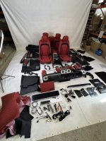 Complete W465 Style interior conversion package for Mercedes-Benz G-Class W463 with dashboard, seats, wiring, and trim.