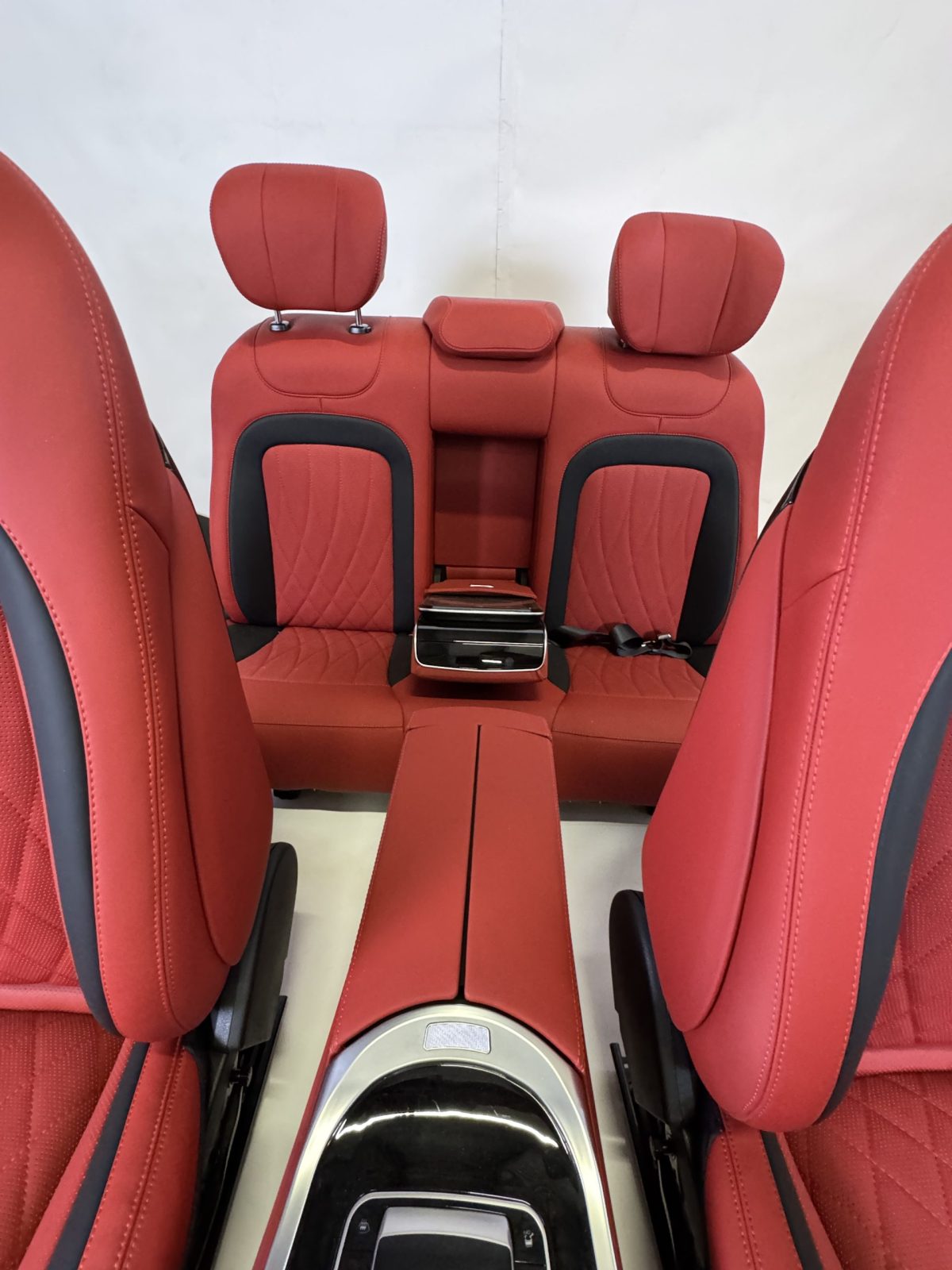 Mercedes-Benz G-Class W463 premium interior conversion kit with digital cockpit and complete installation components.