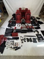 Premium W465 Style interior conversion kit for Mercedes-Benz G-Class W463 with complete factory-style components.