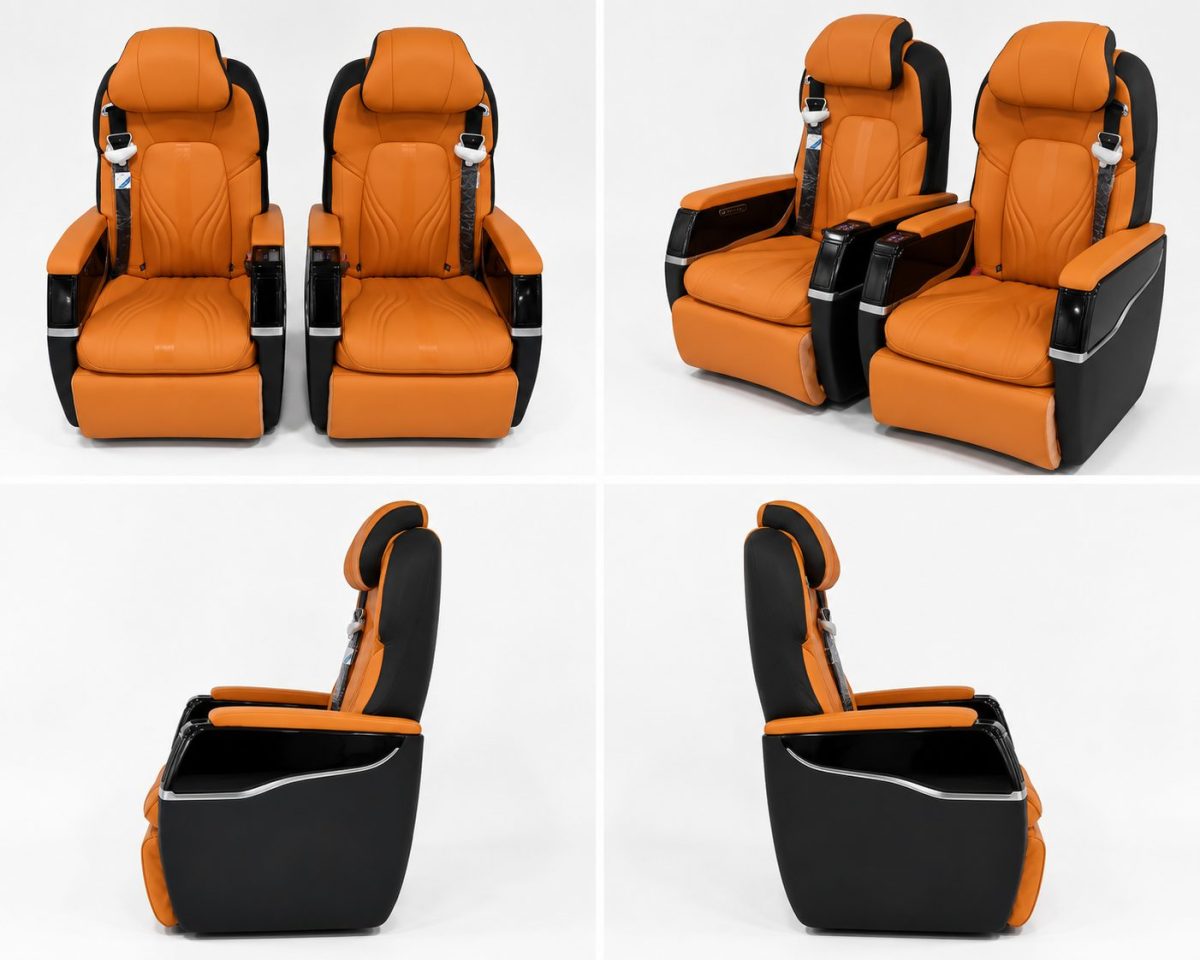 VIP rear cabin seating upgrade for Mercedes-Benz V-Class W447