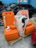 Executive orange leather interior for Mercedes-Benz V-Class W447