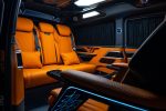 Mercedes V-Class executive interior with luxury captain seats and rear bench