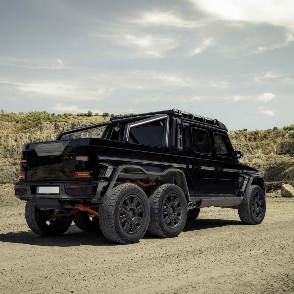 Mercedes-Benz G-Class W465 6x6 conversion G800 style