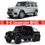 W465 G-Class six wheel build luxury off-road