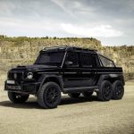W465 G-Class 6x6 build extended chassis rear view