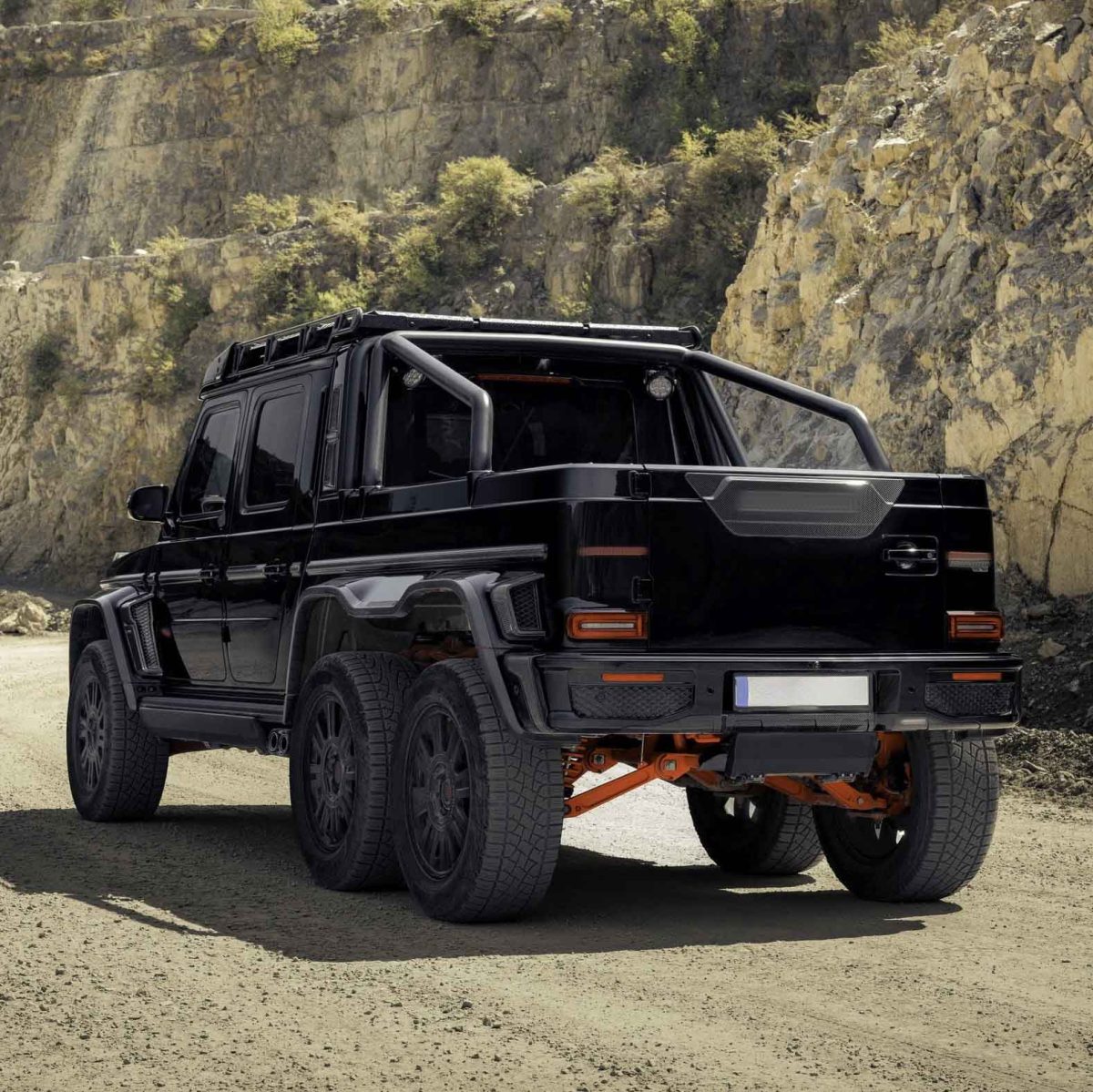 G-Wagon W465 six wheel conversion Kubay Design