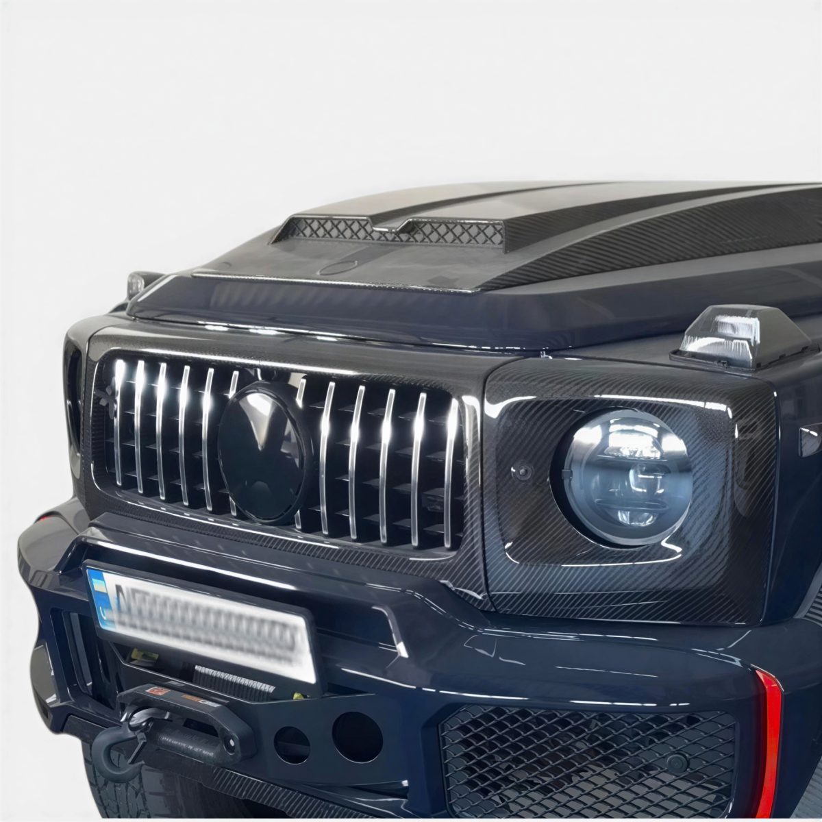 G-Class extended limousine rear section build