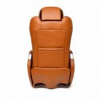 Mercedes V-Class W447 executive VIP cabin chair in caramel brown perforated Nappa leather
