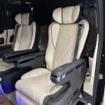 Executive VIP armchair for Mercedes-Benz Vito W447 with electric leg rest