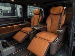 Luxury executive lounge seat for Mercedes V-Class W447 with electric recline and leg rest