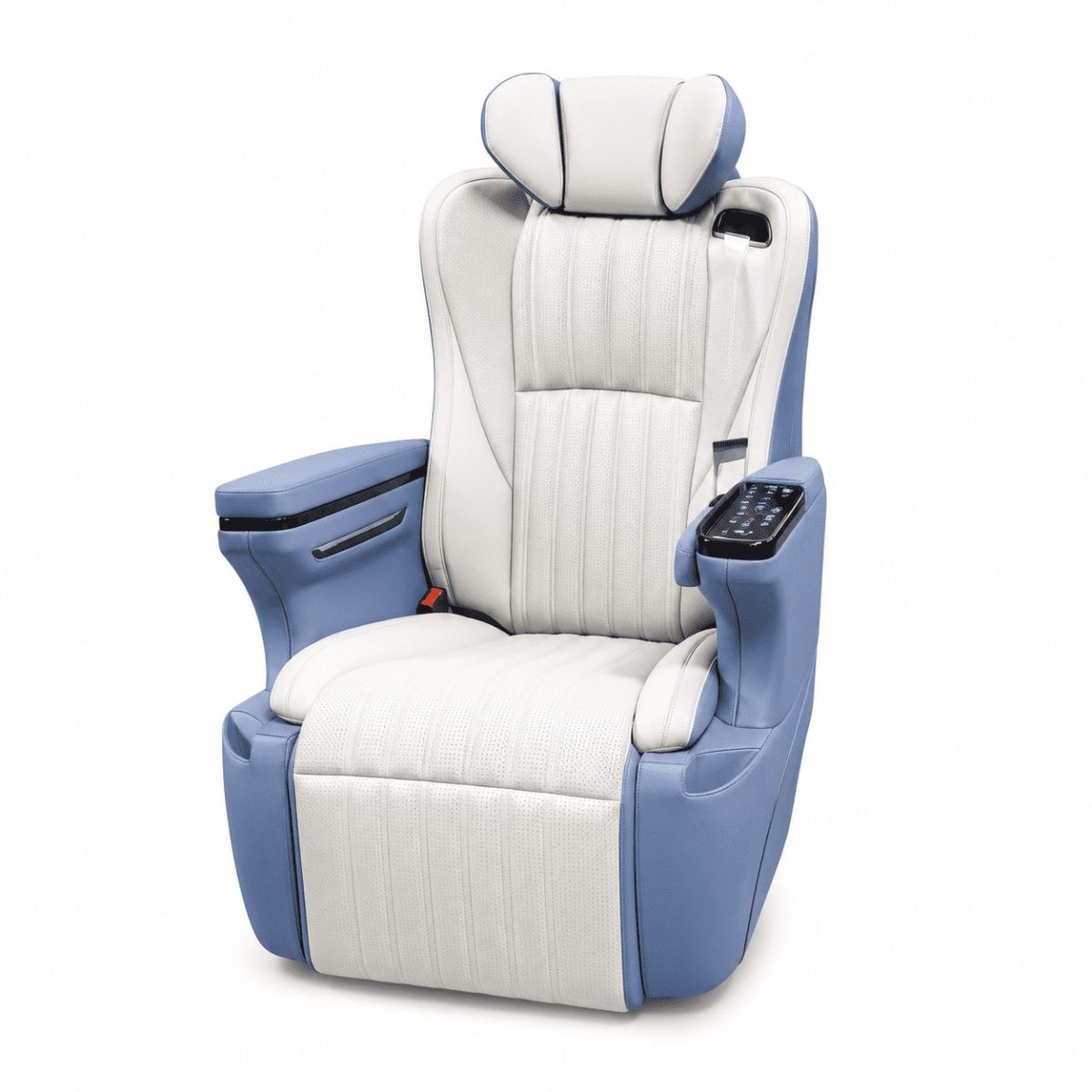 Mercedes V-Class VIP seat with power recline heating ventilation and massage functions