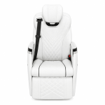 Premium VIP lounge seat for Mercedes Vito featuring massage heating and ventilation