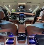 Mercedes V-Class W447 luxury center console
