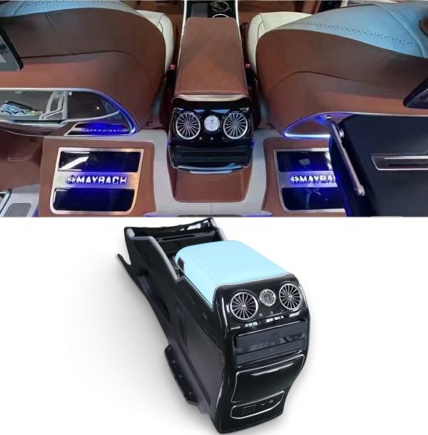 Mercedes V-Class center console with USB ports