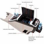 Mercedes V-Class VIP center console with refrigerator