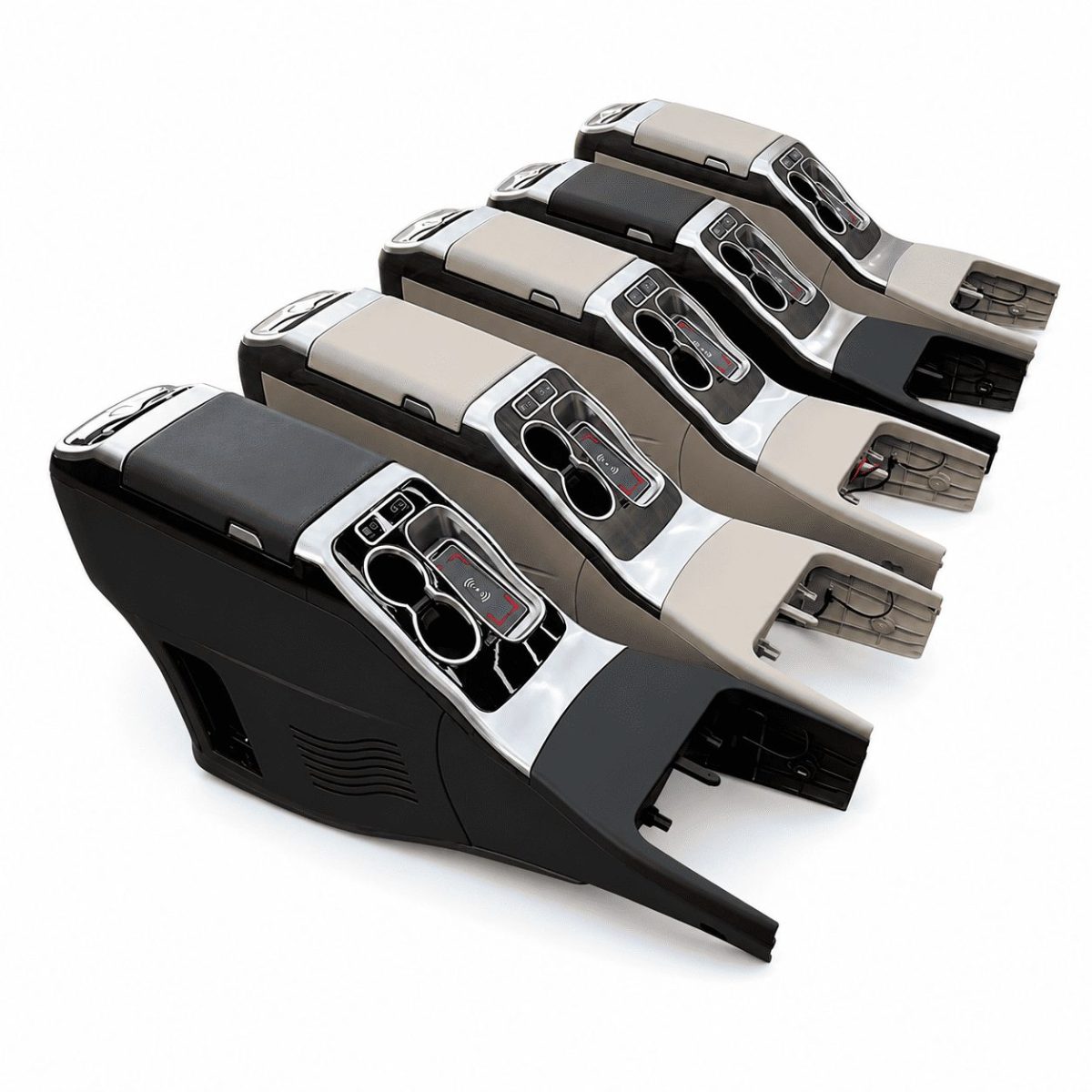 Premium center console for Mercedes V-Class