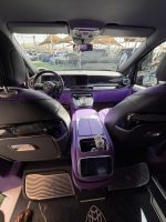 Premium footrest with umbrella holder for Mercedes Vito W447