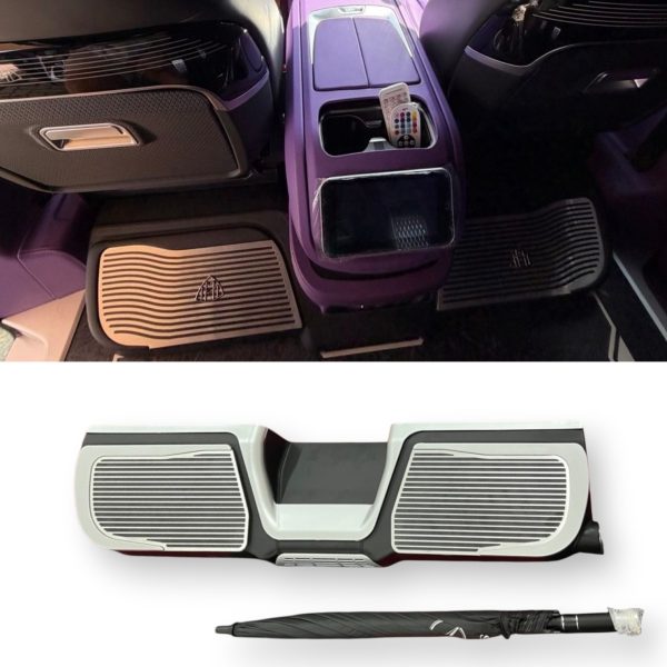 Luxury rear footrest console for Mercedes Vito W447 VIP interior