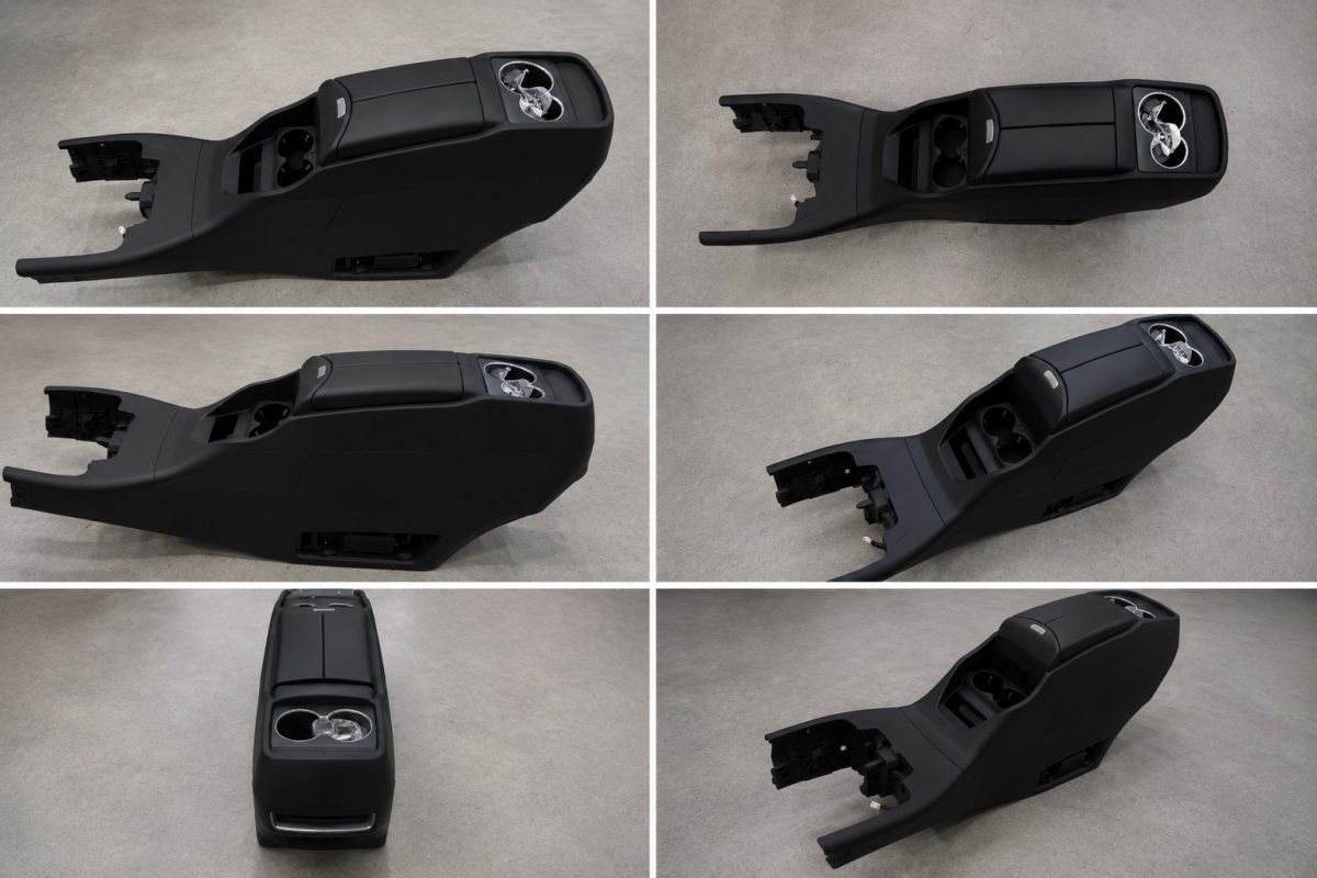 Mercedes V-Class W447 center console overview