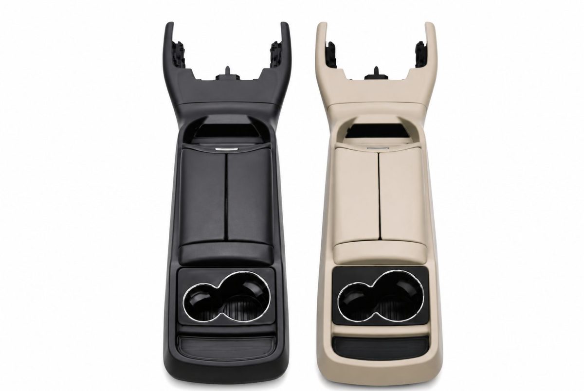 Mercedes V-Class center console with wireless charger