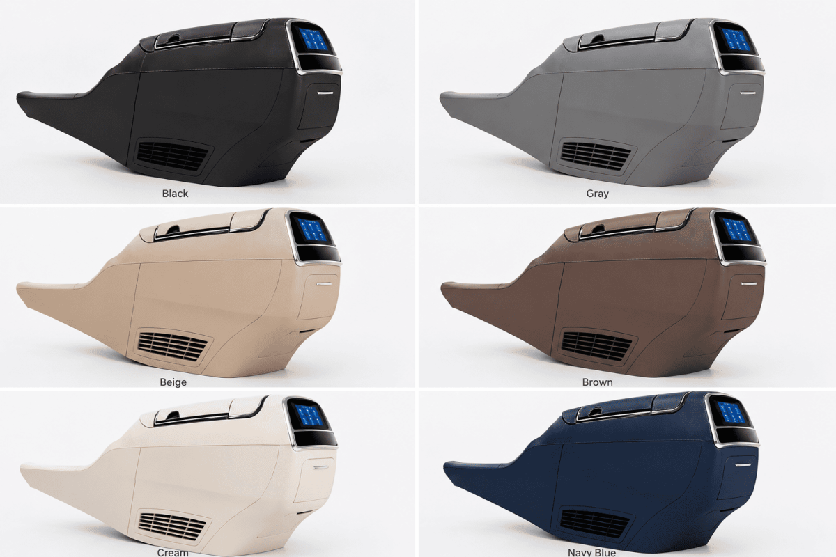 W447 VIP center console with smart touchscreen control