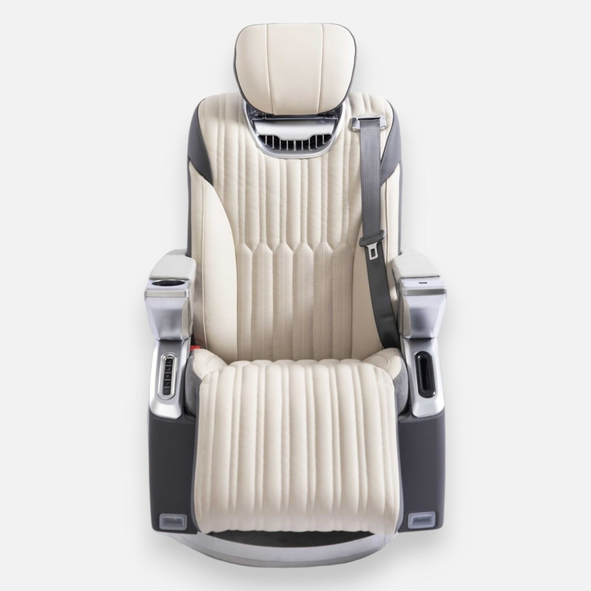 Luxury VIP seat for Mercedes Vito W447 with electric footrest and executive armrests