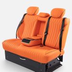 Amber Executive 2-Seater VIP Power Sofa Bed Bench for Mercedes Sprinter, Vito and V-Class