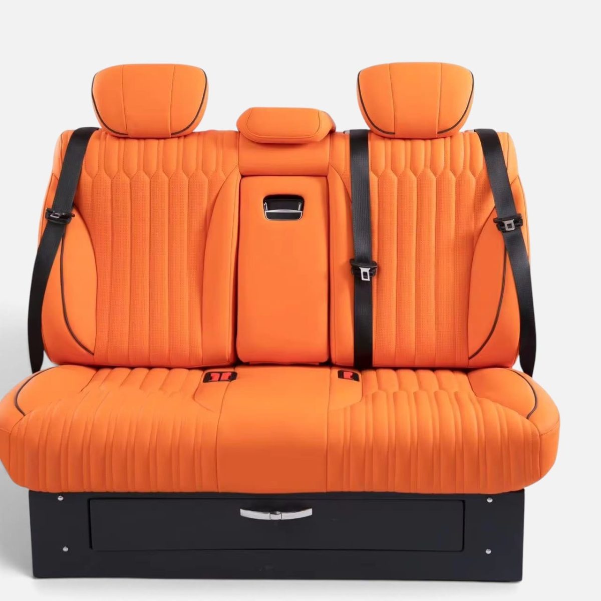 Premium Amber 2-Seater Electric VIP Sofa Bed for Mercedes Sprinter, Vito and V-Class