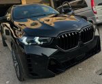 BMW X6 E71 2008-2014 Complete X6M F96 LCI Body Kit with Before and After Images