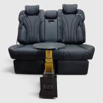 Black Electric Sofa Bed Seat for Mercedes-Benz Vito, V-Class and Sprinter