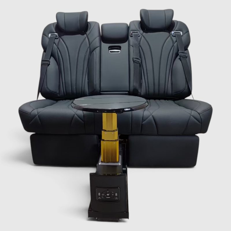 Black Electric Sofa Bed Seat for Mercedes-Benz Vito, V-Class and Sprinter