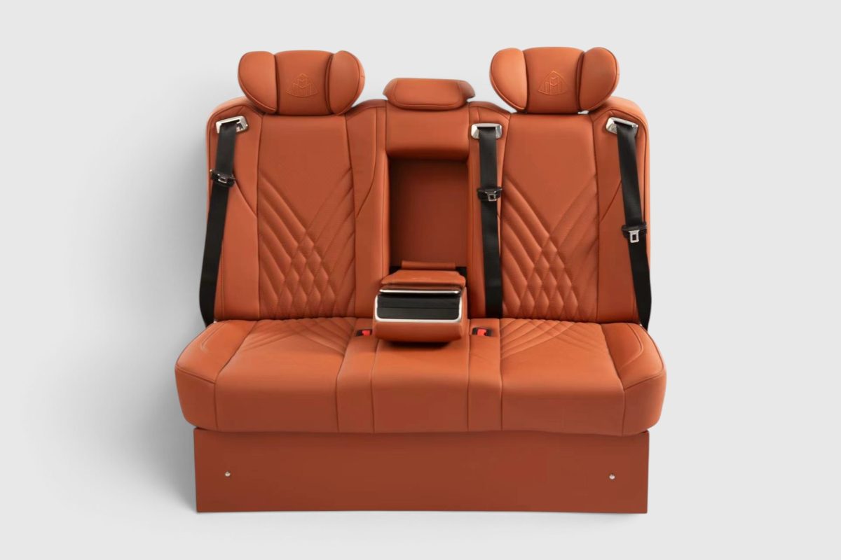 Executive 2-Seater VIP Power Sofa Bed Bench for Mercedes Vito and V-Class W447