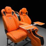 Luxury rear captain seats with premium center console for Mercedes G-Class W463A