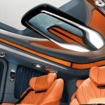 Mercedes V-Class W447 premium roof ceiling panel with LED ambient lights