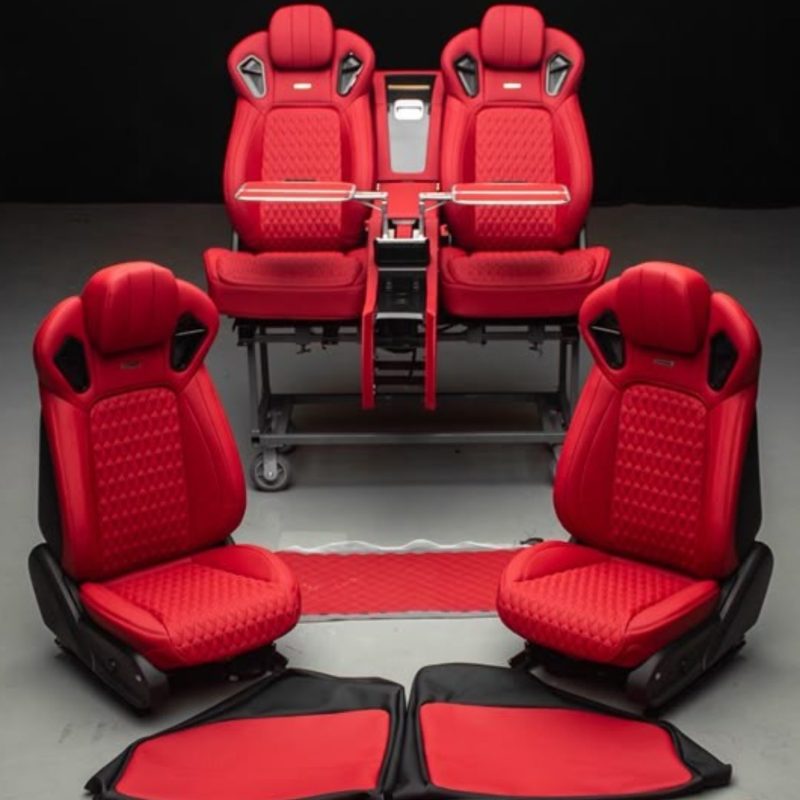 Front and rear executive VIP sport seats with center console for Mercedes-Benz G-Class W463A
