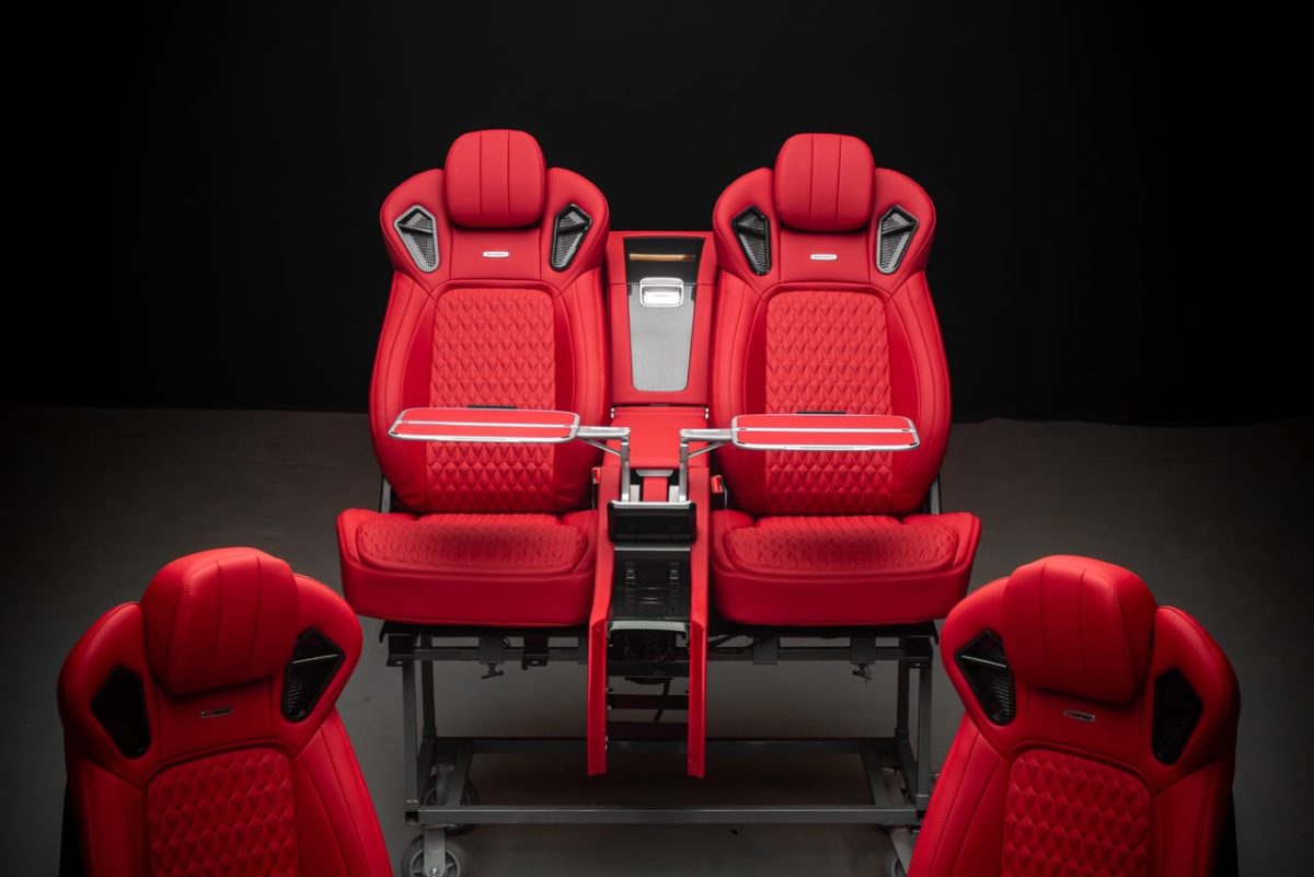 Mercedes-Benz G-Class W463A front and rear executive seating upgrade