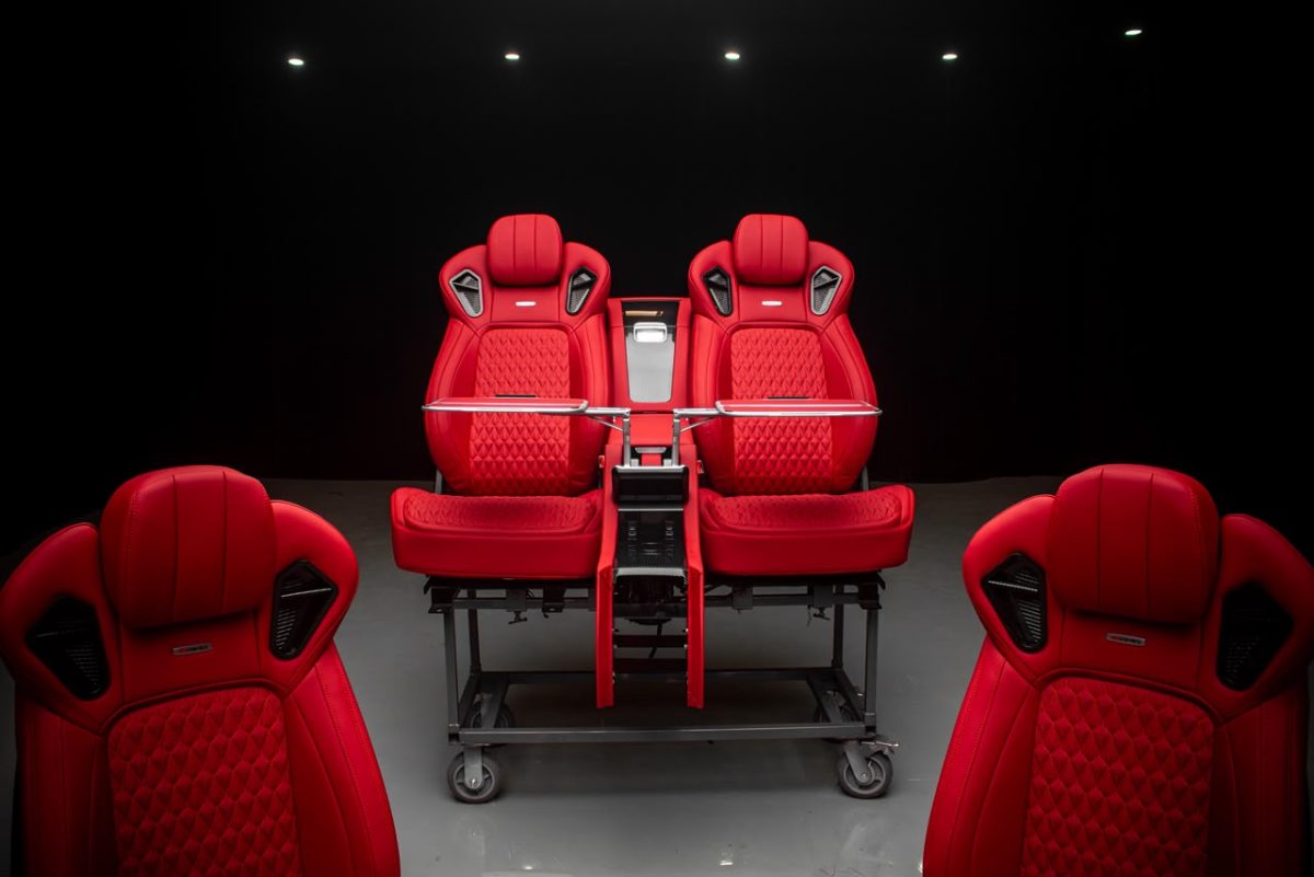 Premium front and rear leather seats for Mercedes-Benz G-Class W463A