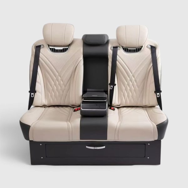 Luxury VIP Power Sofa Bed Bench for Mercedes-Benz Sprinter, Vito and V-Class Executive Conversion