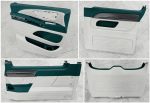 Custom leather door panels for Mercedes V-Class W447 interior