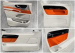 Luxury leather side panels for Mercedes-Benz W447 passenger cabin