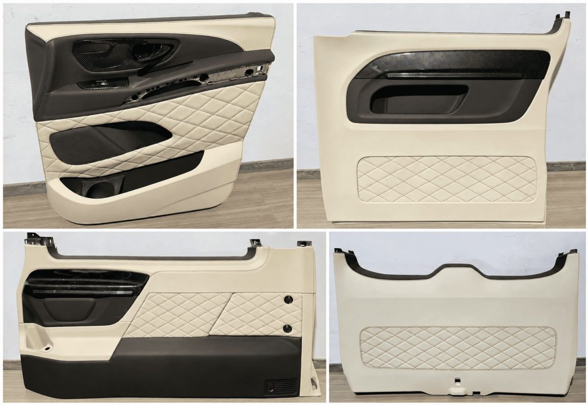 Custom door panel set with ambient lighting for Mercedes V-Class W447
