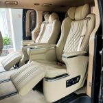 Luxury VIP captain chair seat for Mercedes Vito V-Class W447 and Sprinter with electric reclining and leg rest