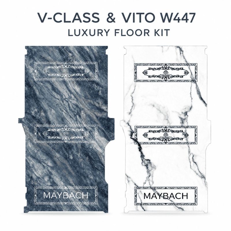Premium custom flooring for Mercedes V-Class and Vito