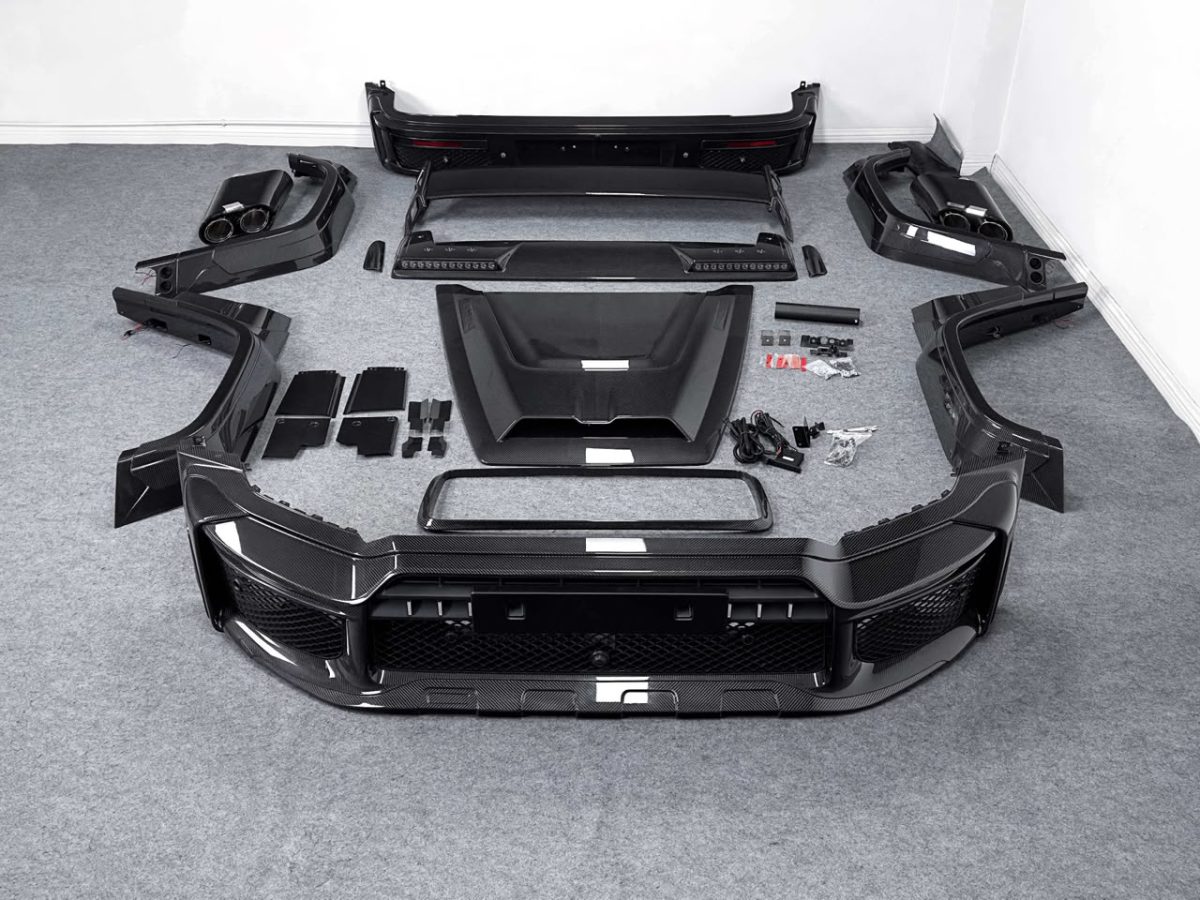 Front bumper from the Rocket Style widebody kit for Mercedes-Benz G-Class W465